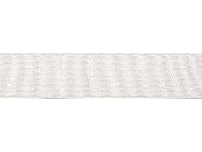 Kurpju elastīgā lenta / šņores baltas Shoes Elastic band 40 mm 25 m