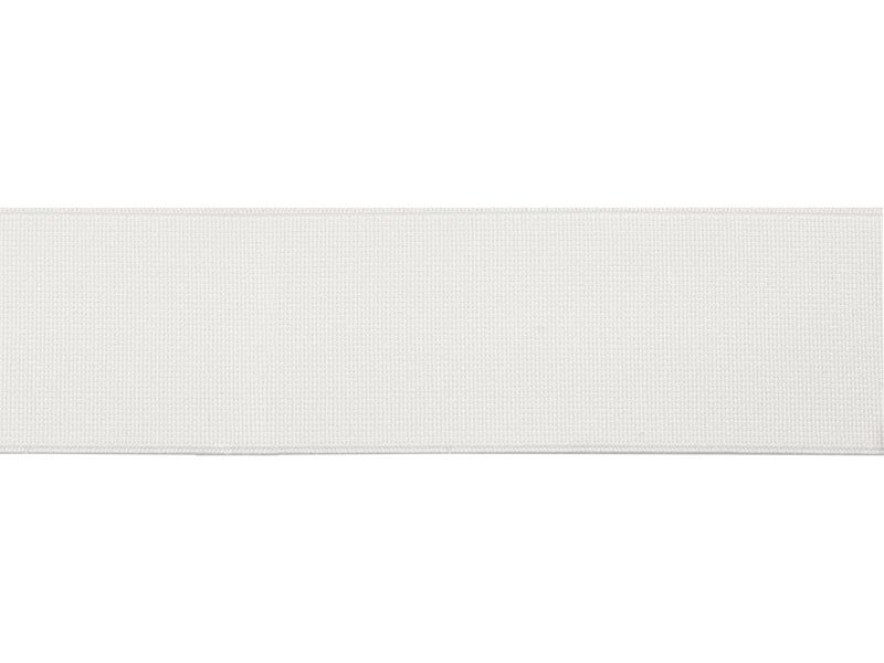 Kurpju elastīgā lenta / šņores baltas Shoes Elastic band 50 mm 25 m