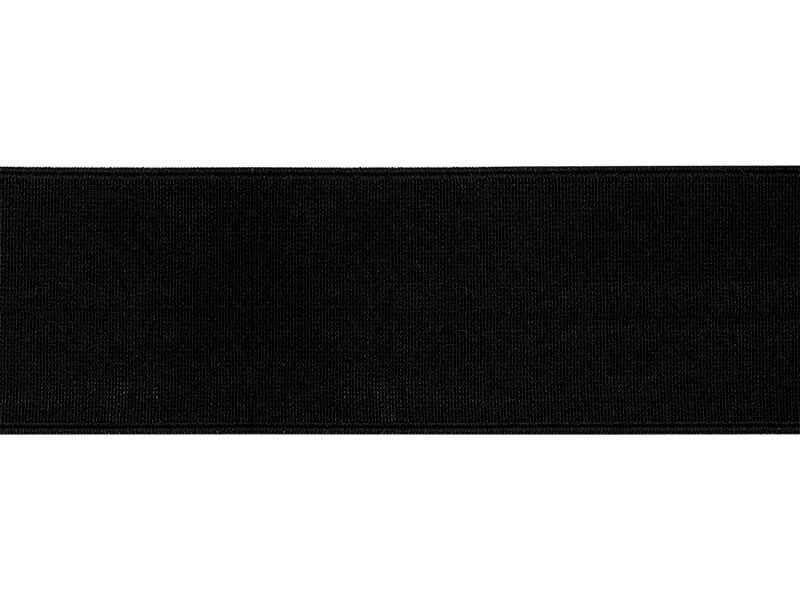 Kurpju elastīgā lenta / šņores melnas Shoes Elastic band 60 mm 25 m