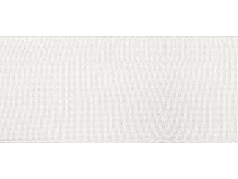 Kurpju elastīgā lenta / šņores baltas Shoes Elastic band 80 mm 25 m