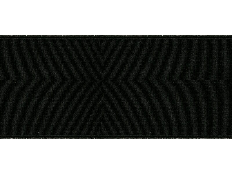 Kurpju elastīgā lenta / šņores melnas Shoes Elastic band 80 mm 25 m
