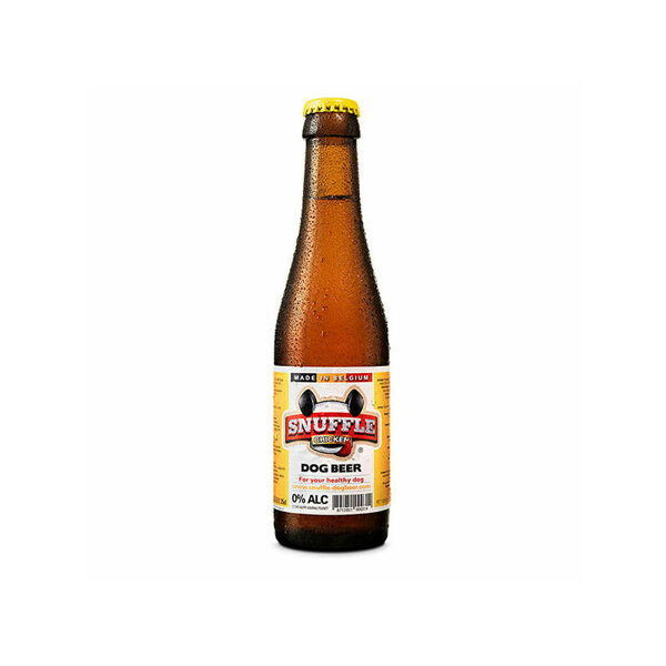 Snuffle Dog Beer Chicken Bottle 25cl bezalkoholiskais alus suņiem