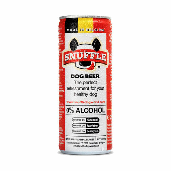 Snuffle Dog Beer Mixed Can 25cl bezalkoholiskais alus suņiem