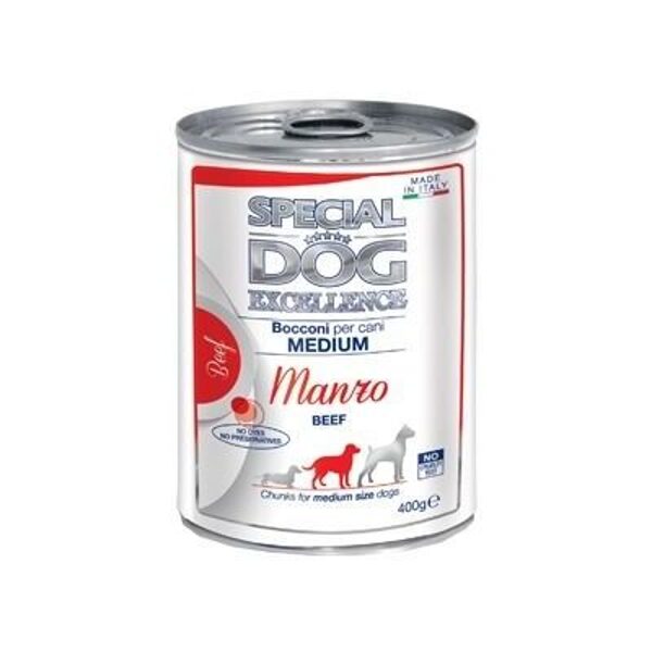 Konservi suņiem SPECIAL DOG Excellence MEDIUM chunkies Adult beef 400g