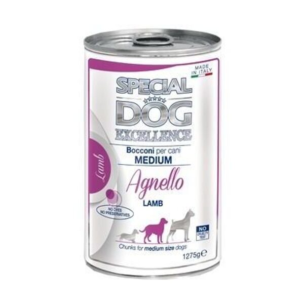  Konservi suņiem SPECIAL DOG Excellence MEDIUM chunkies Adult lamb 1.275kg
