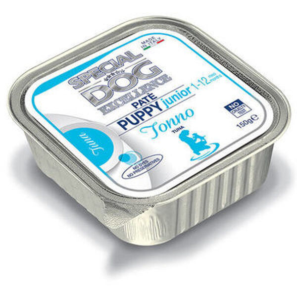 Konservs suņiem SPECIAL DOG Excellence pate Puppy & Junior tuna 150g