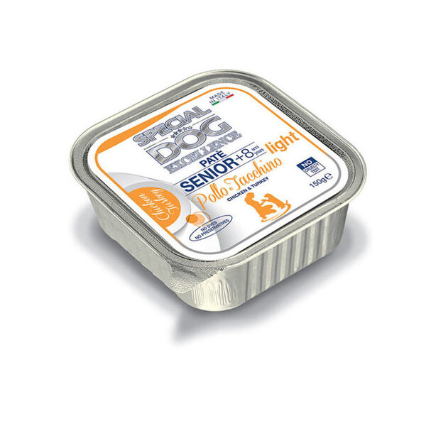 Konservs suņiem SPECIAL DOG Excellence pate Senior light chicken & turkey 150gr