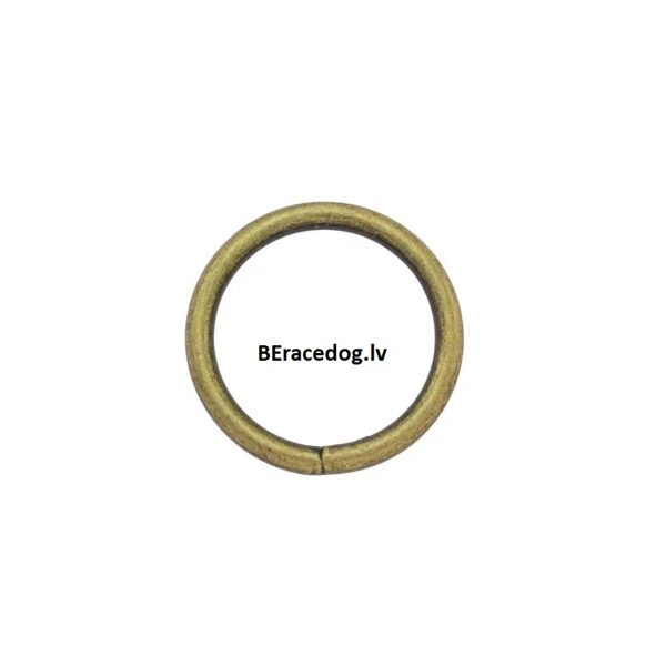 O riņķis 25 mm komplekts Antique brass