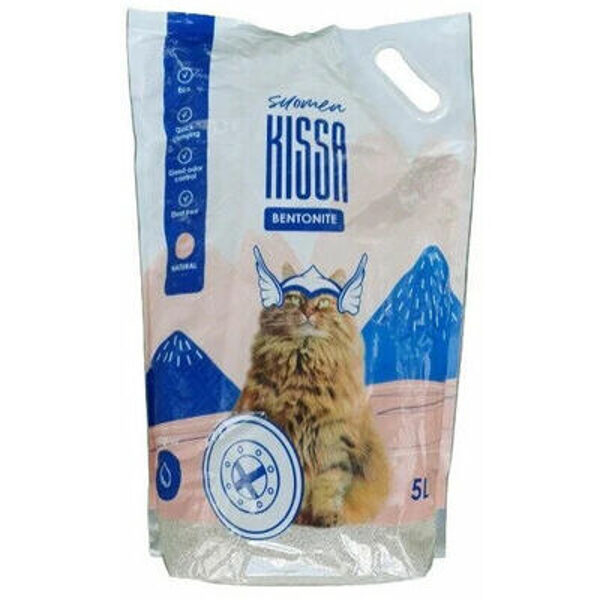 Suomen Kissa cementējoši bentonīta kaķu pakaiši 5L