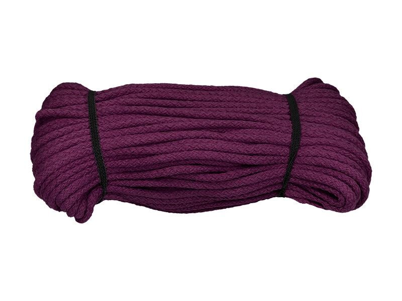 Violeta kokvilnas aukla 5 mm 50 m