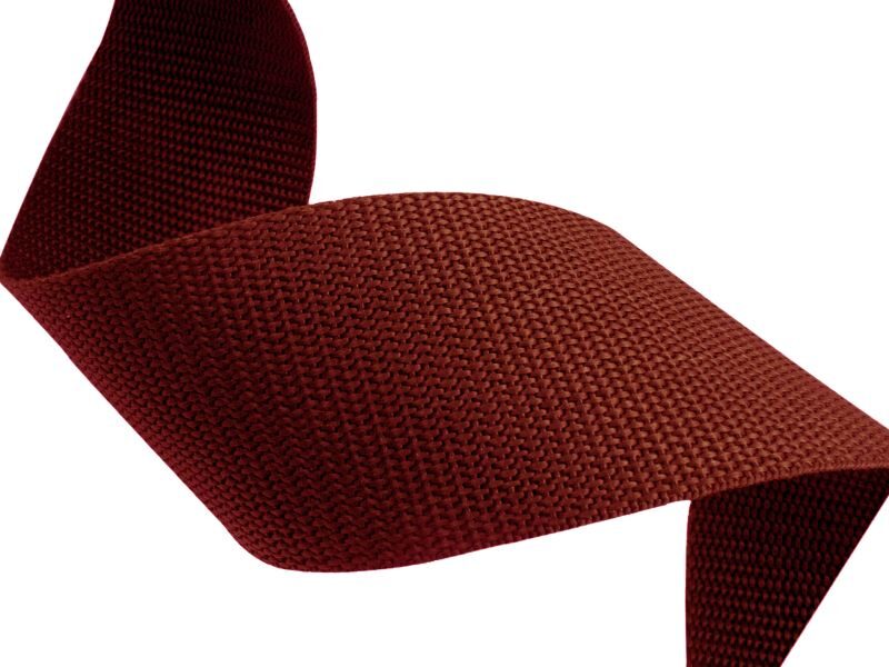 Polipropilēna lenta 40 mm sarkanbrūna 50 m