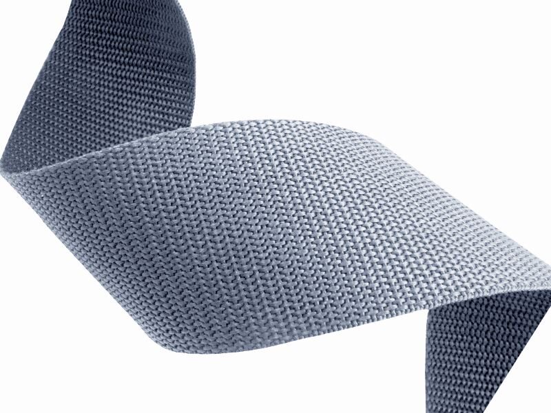 Polipropilēna lenta 40 mm pelēka 50 m