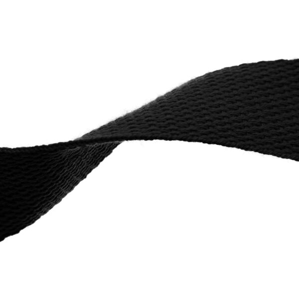 Polikokvilnas lenta 32mm melna 50yd 