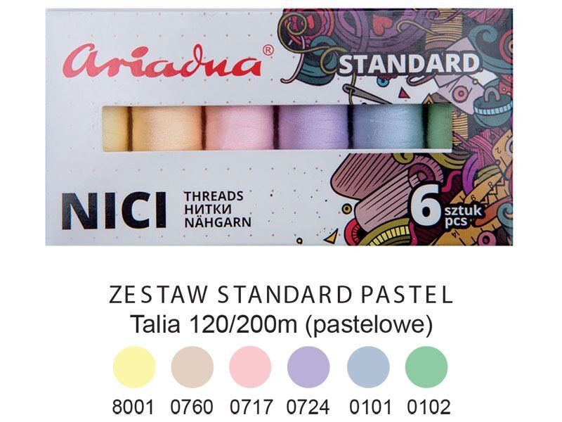 Diegi Ariadna Talia 120 Pastel 6 gab.