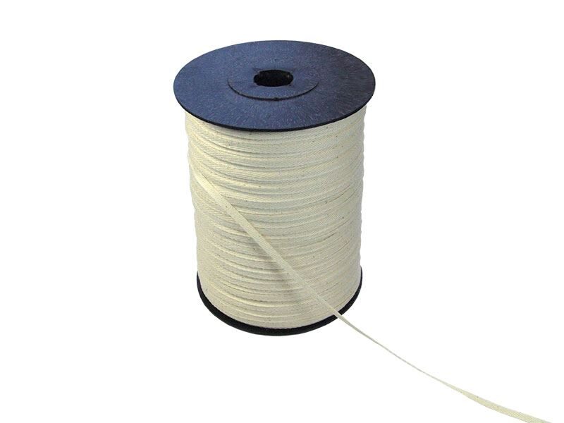 Kokvilnas Lenta 5 mm nebalināta 500 m