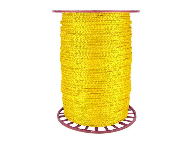 Polipropilēna aukla dzeltena 4 mm 350m