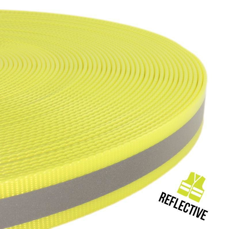 Ūdensizturīga TPU Atstarojoša lenta Dzeltena 20 - 25 mm