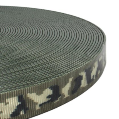 Ūdensizturīga TPU lenta Zaļa / Kamuflāžas 16 - 25 mm