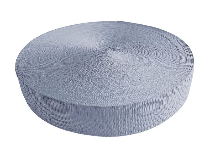 Polipropilēna lenta 10 mm pelēka 50 m