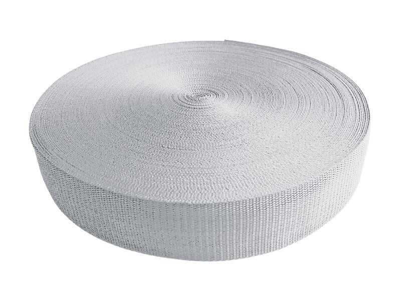 Polipropilēna lenta 10 mm gaiši pelēka 50 m