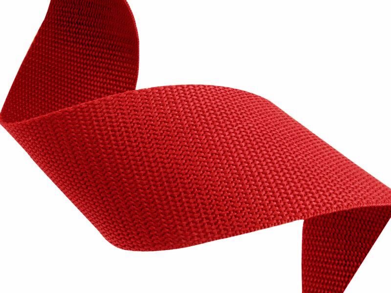 Polipropilēna lenta 15 mm sarkana 50 m