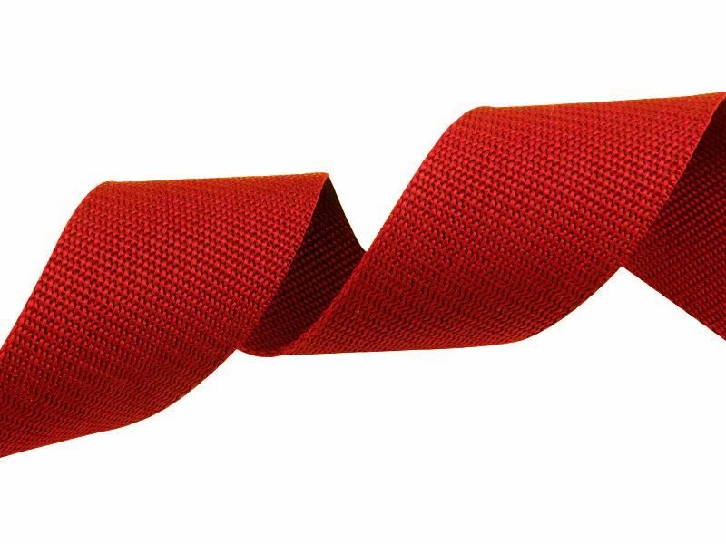 Polipropilēna lenta 20 mm sarkana 50 m