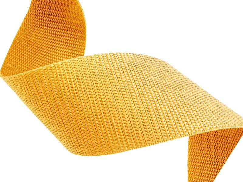 Polipropilēna lenta 15 mm dzeltena 50 m