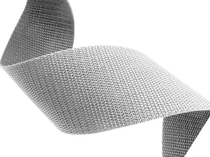 Polipropilēna lenta 15 mm pelēka 50 m