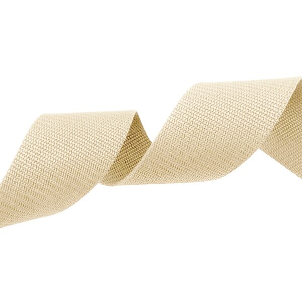 Polipropilēna lenta 30mm gaiši bēša 50m (uz vietas)