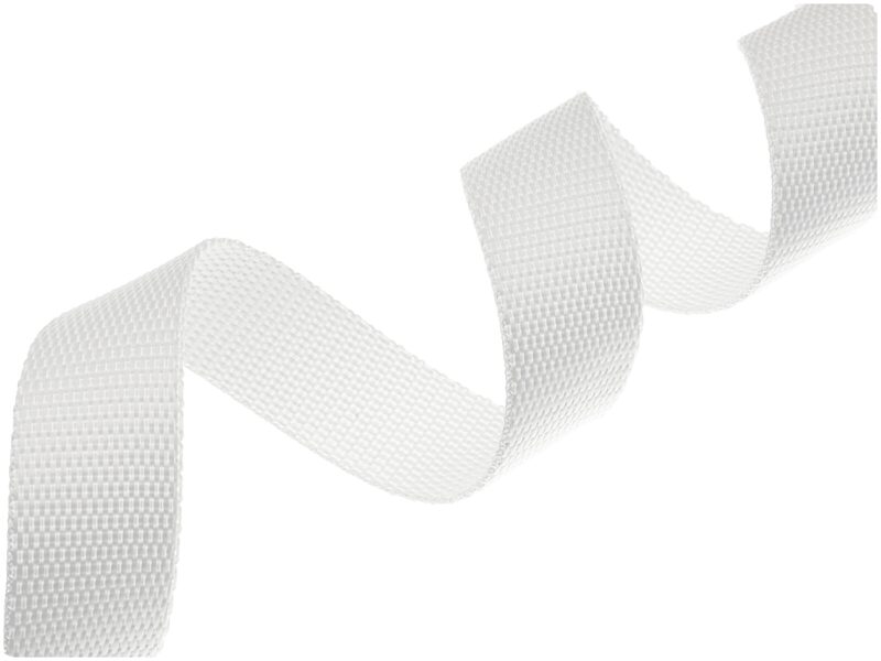 Polipropilēna lenta 25 mm balta 50 m