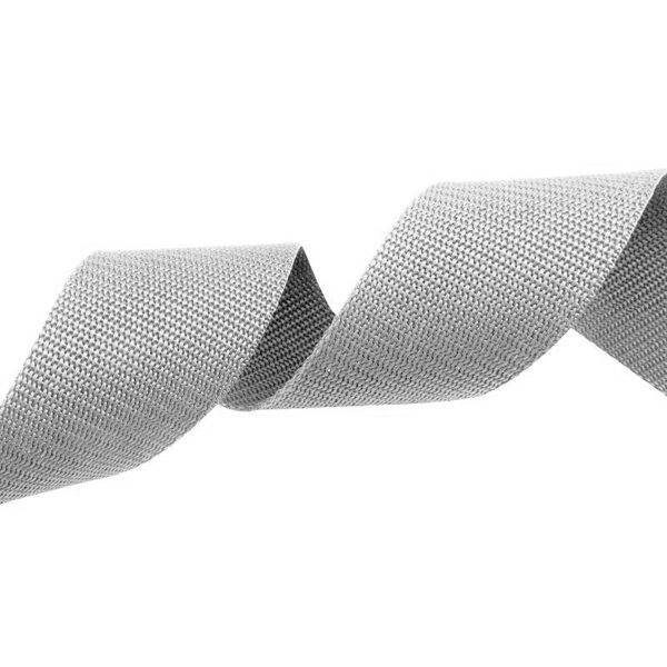 Polipropilēna lenta 30 mm gaiši pelēka 50m (uz vietas)