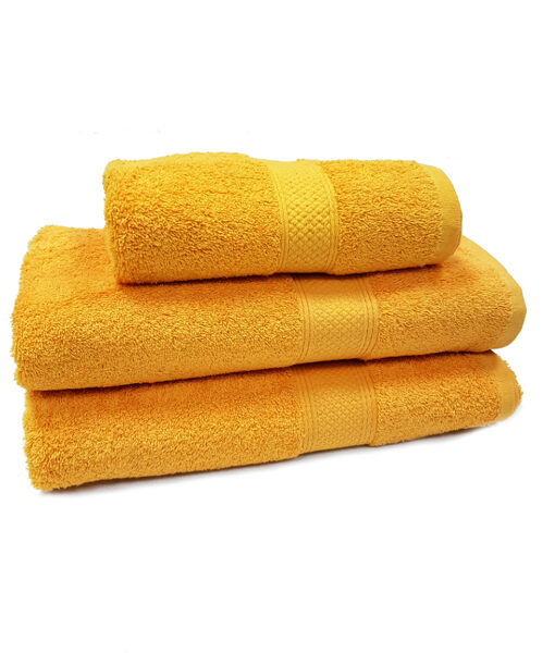 Frotē dvielis LUX yellow dažādi izmēri