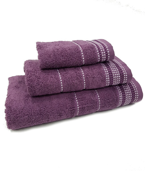 Frotē dvielis DOBBY lavander dažādi izmēri