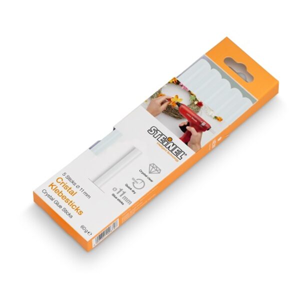 Steinel līmes stienīši Crystal 5 gab., Ø11mm