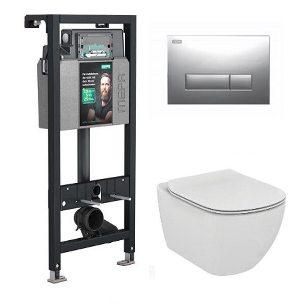 MEPA nextVIT WC frame and toilet set