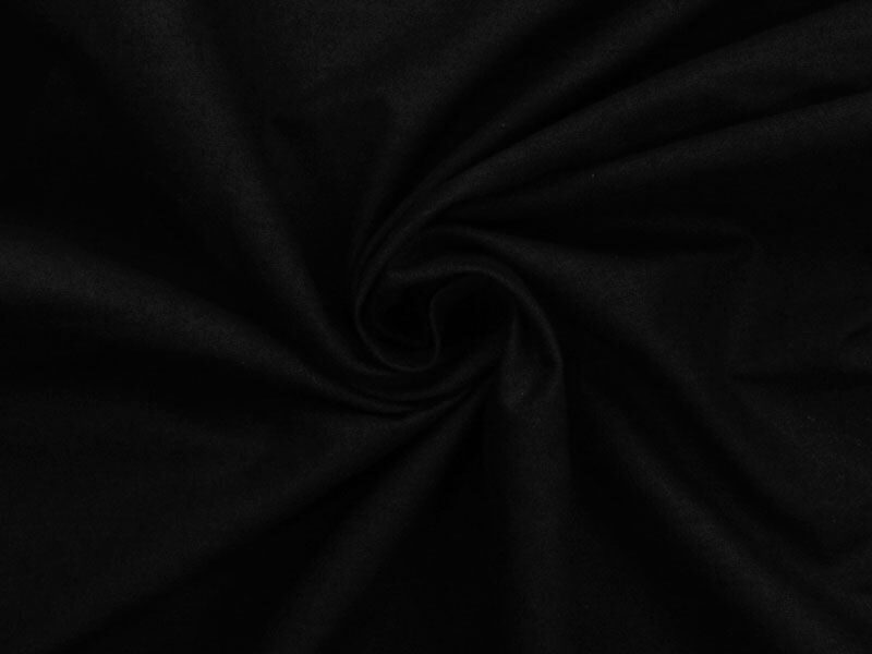 Cotton Fabric black 150 cm 100 m